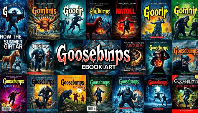 All Goosebumps Books ebook format original cover art